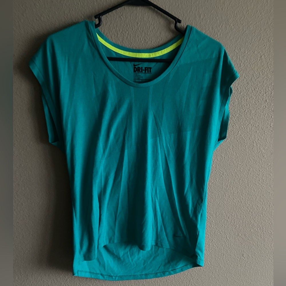 Nike Dri-Fit Womens Blue Tank Top